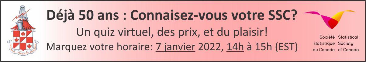 Marquez vos calendriers: 7 janvier à 14h!