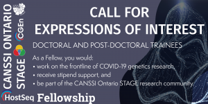 Call for Expressions of Interest | CANSSI Ontario STAGE HostSeq Fellowship
